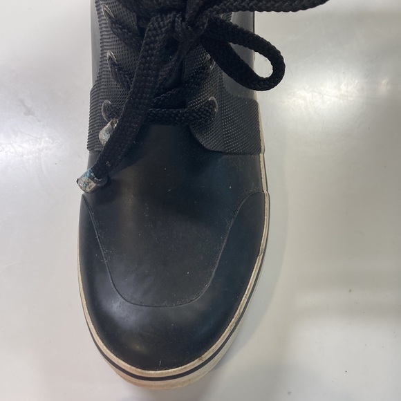 Womens Nautica Ankle High Rain Boot Size 9 WORN TWICE - Picture 10 of 12